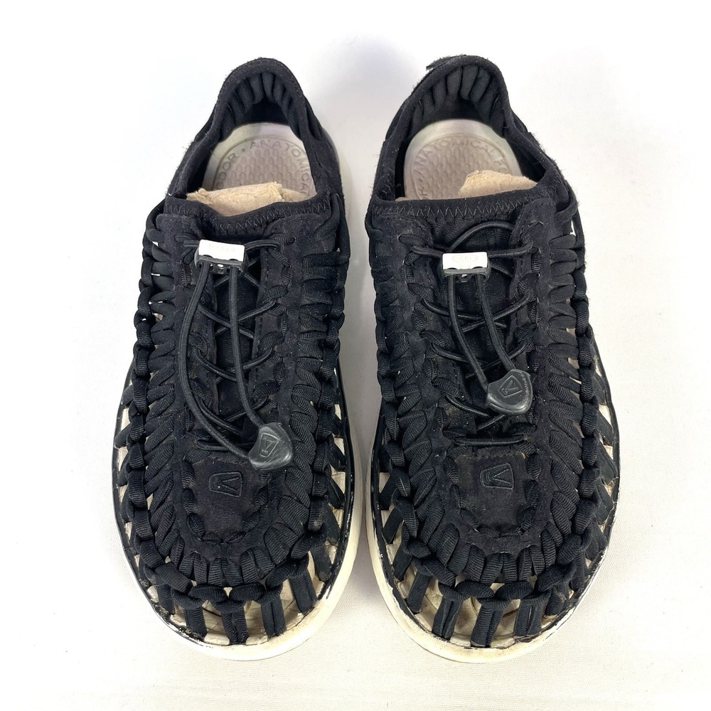 KEEN Uneek 02 Black Corded Sport Sandals Womens Size 8 Casual Outdoor Shoes - Picture 3 of 9